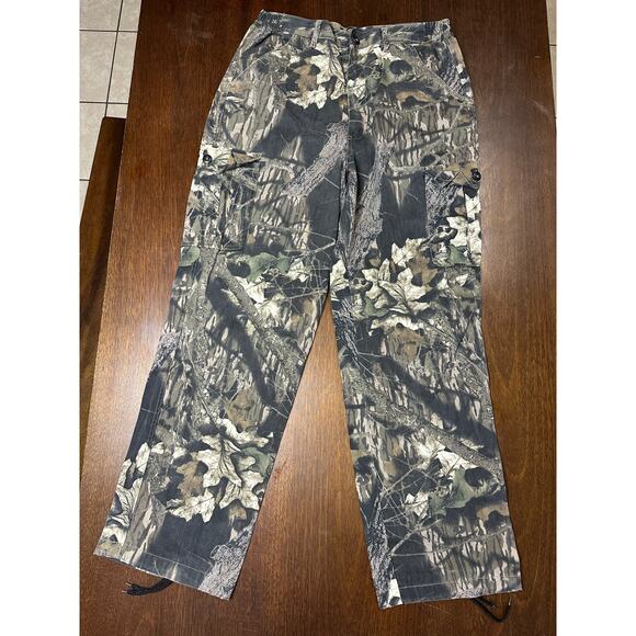 Mosey Oak Break Up Camo Cargo Pants Men Medium Hunting Hiking Outdoor Camping - Picture 1 of 8